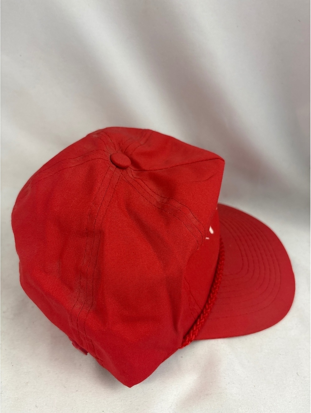 Vintage Red 'Ride Pontiac Ride!' Strapback Hat Adjustable Baseball Cap - Picture 7 of 9